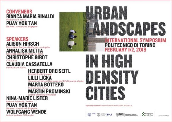 Urban Landscapes in High Density Cities